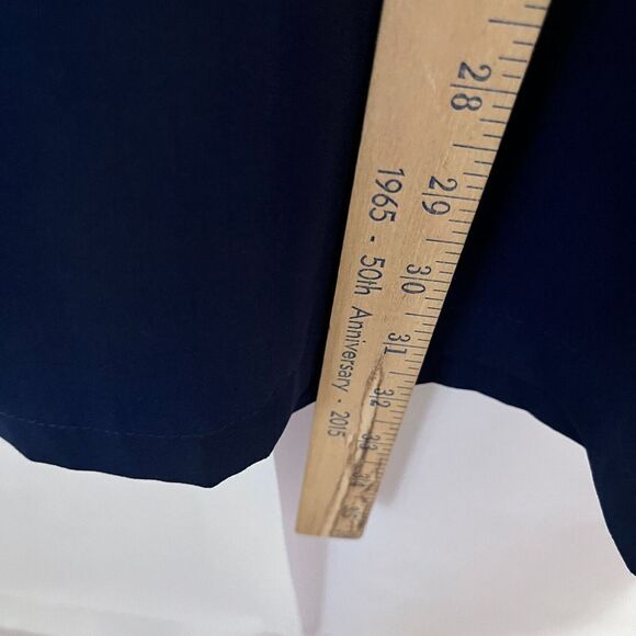 Lulu's Women's Dress Shift and Shout Blue Short Sleeved Size S  Zip Back - Picture 5 of 8